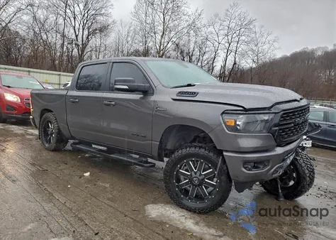 2022 Ram 1500 Big Horn/Lone Star из США, поврежденный, VIN 1C6SRFFT0NN236328